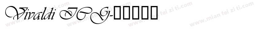 Vivaldi ICG字体转换